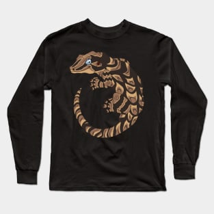 Brown Blotched Gargoyle Gecko Long Sleeve T-Shirt